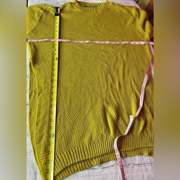BOOHOO PLUS SIDE SPLIT MOSS STITCH TUNIC SWEATER Size 16 - Picture 8 of 8